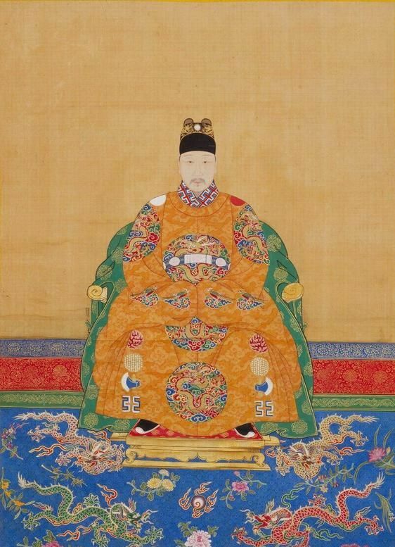 明光宗朱常洛宫廷画像