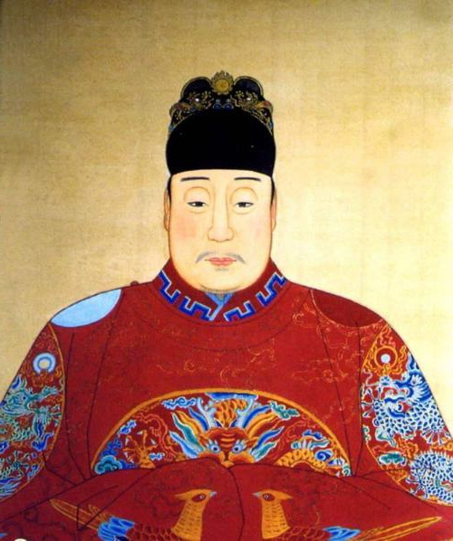 万历帝朱翊钧宫廷画像